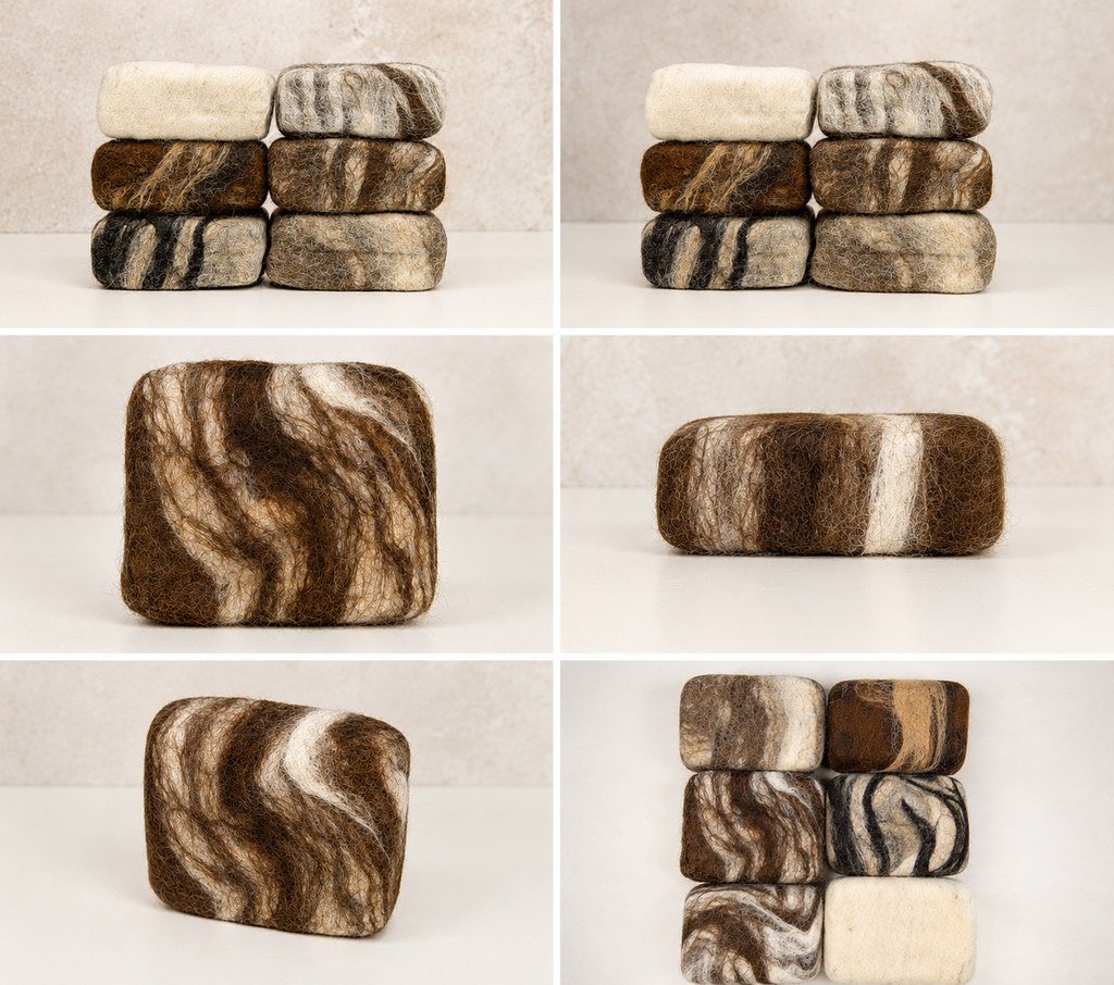 Alpaca Felted Soap