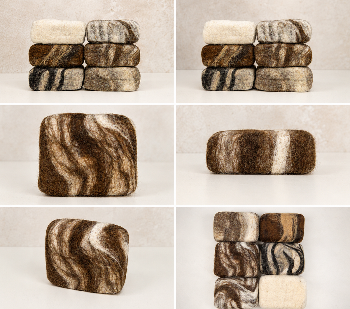 Alpaca Felted Soap