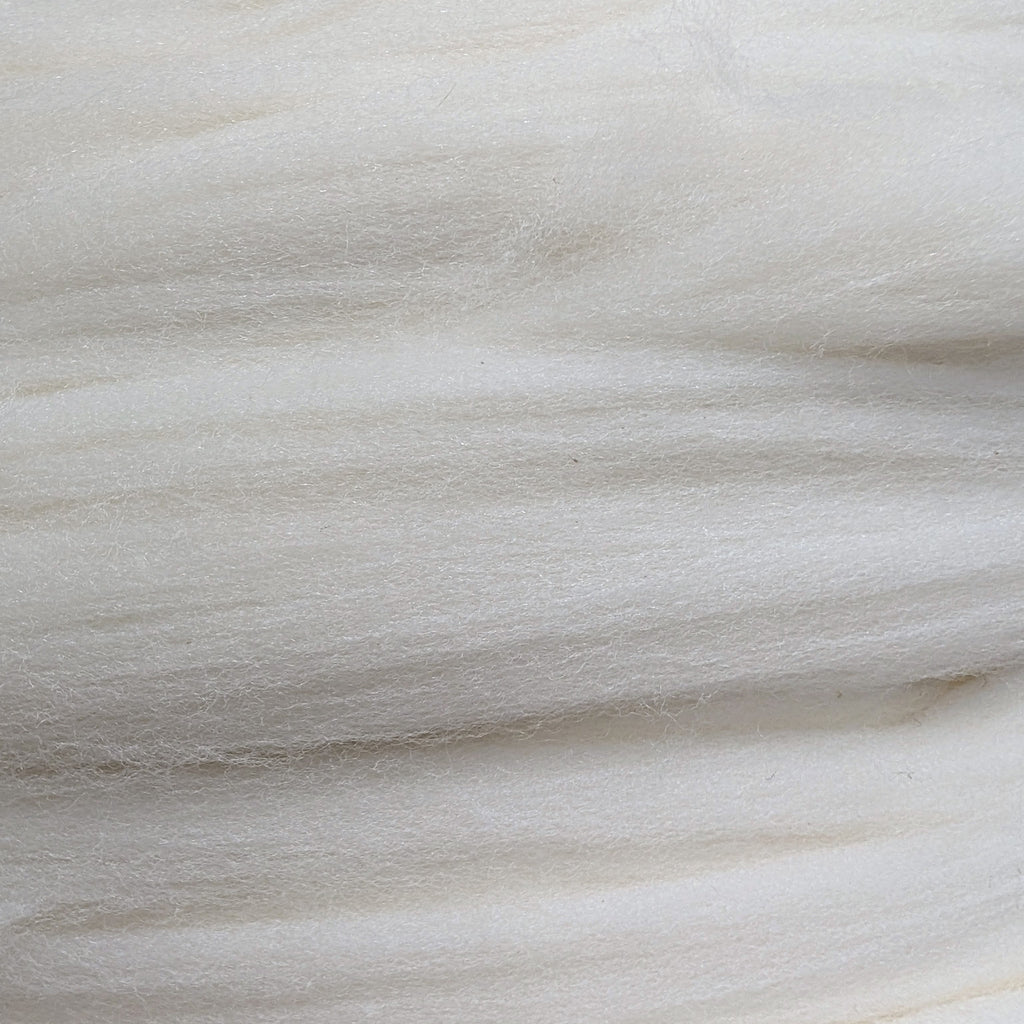 100% Undyed Superwash Merino Top